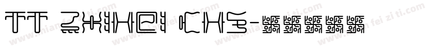 TT ZhiHei CHS字体转换